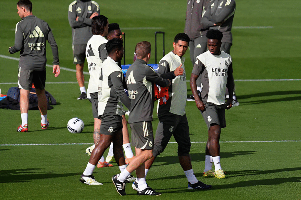 Real Madrid In Training