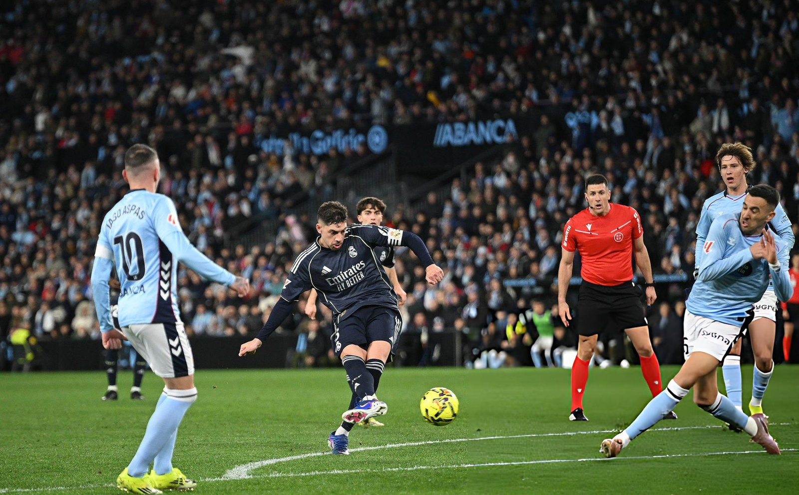 Valverde’s Last-Gasp Deflection Rescues Real Madrid in 2-1 Thriller Against Celta Vigo