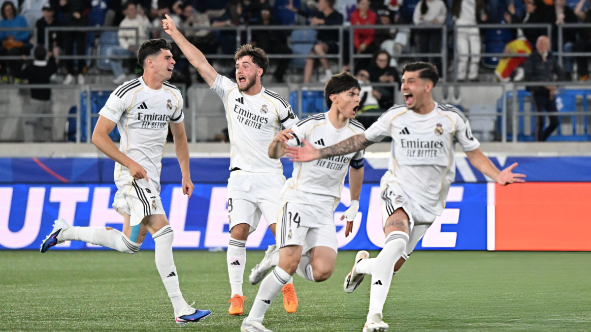 Real Madrid reach UEFA Youth League final, beating PSG in semi-final
