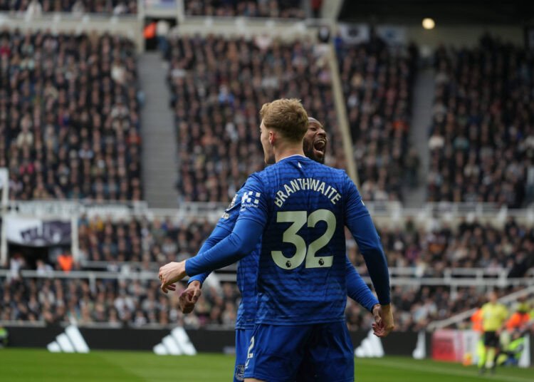 Real Madrid Join Race for Everton Defender Branthwaite
