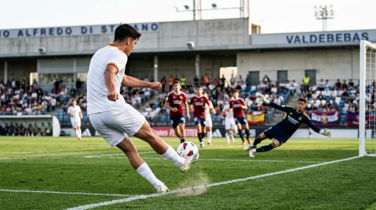 Yáñez fires Castilla to derby win over Atlético Madrileño