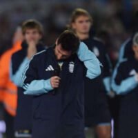 Mastantuono Tearful as Idol Messi Bids Farewell to Argentina